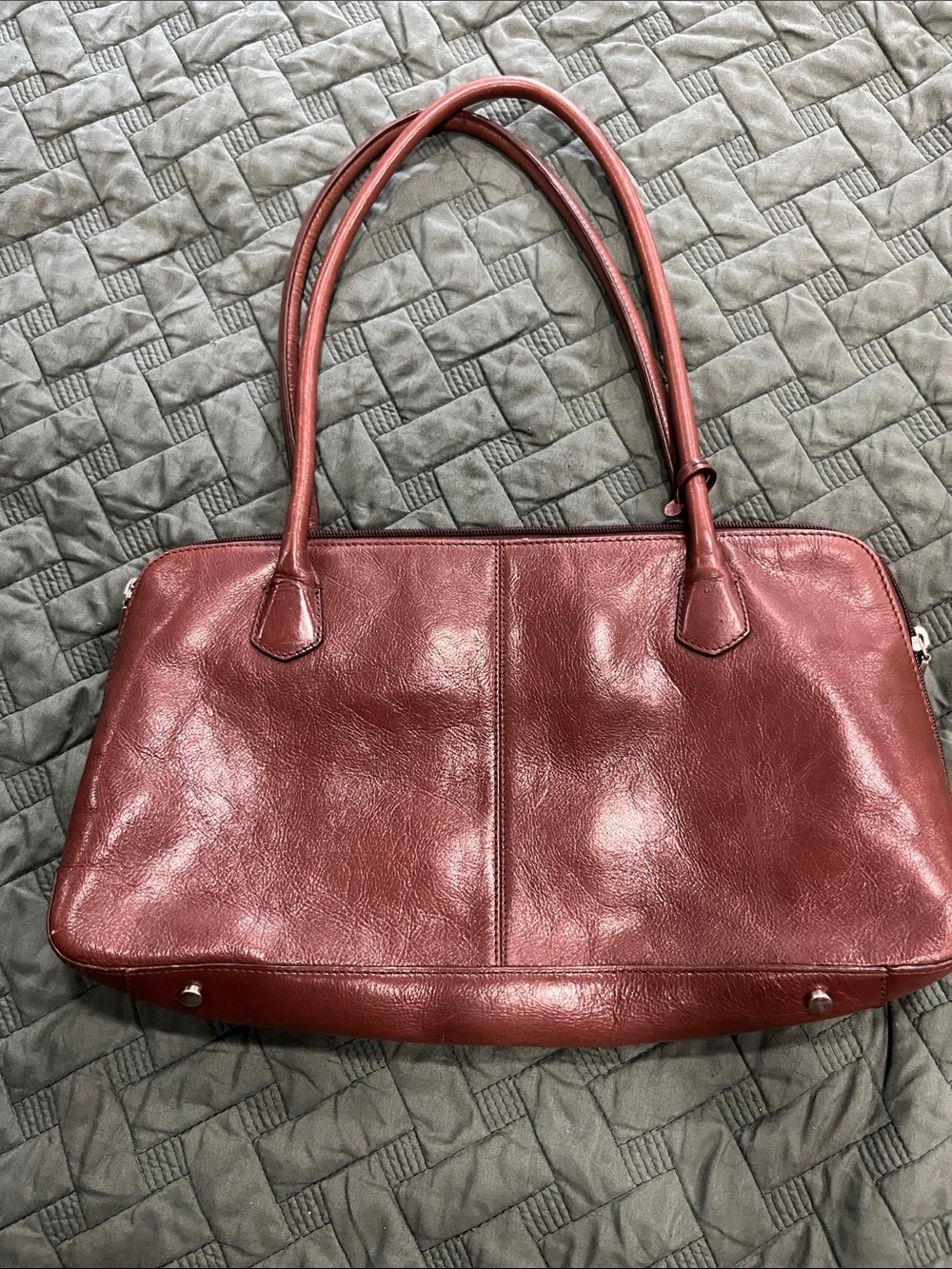 HOBO Brown Leather Shoulder Bag